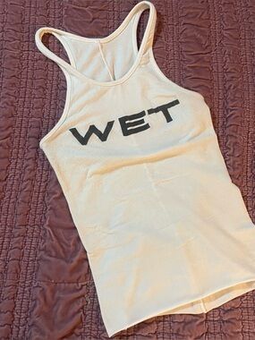 yeezy “wet” tank top